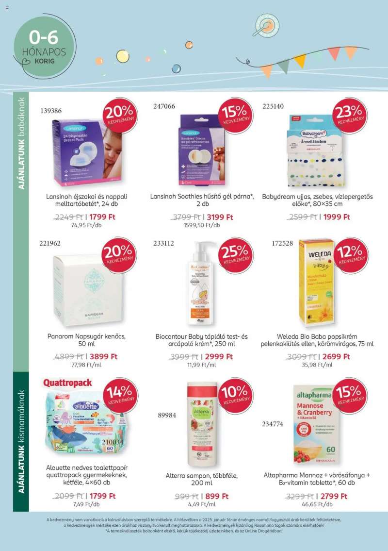 Rossmann Babaprogram 6 oldal