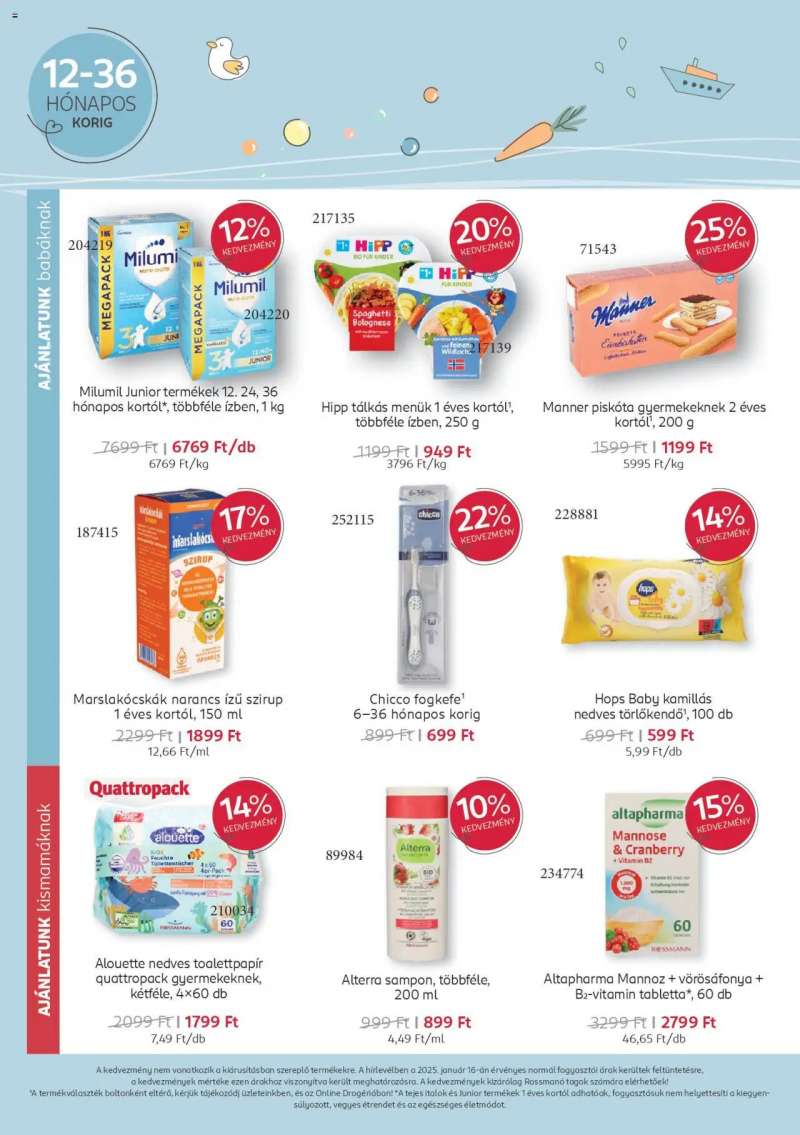 Rossmann Babaprogram 8 oldal