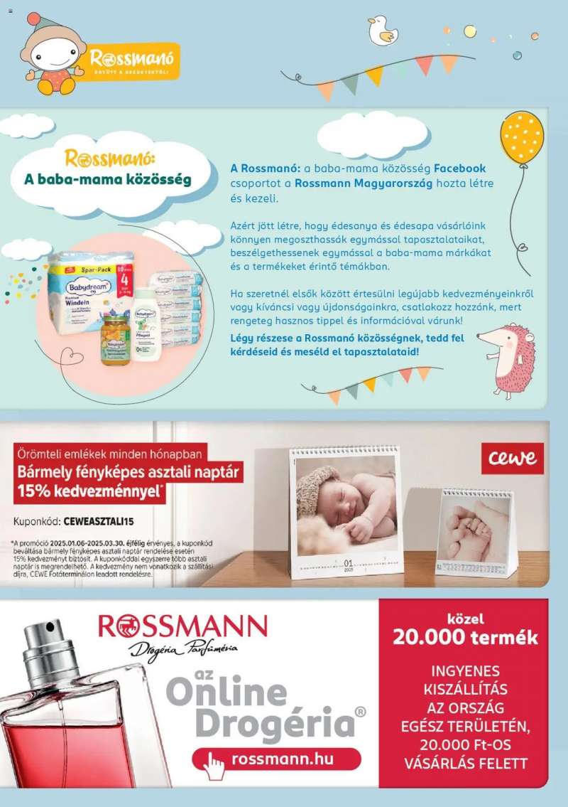 Rossmann Akciós újság Rossmann 10 oldal