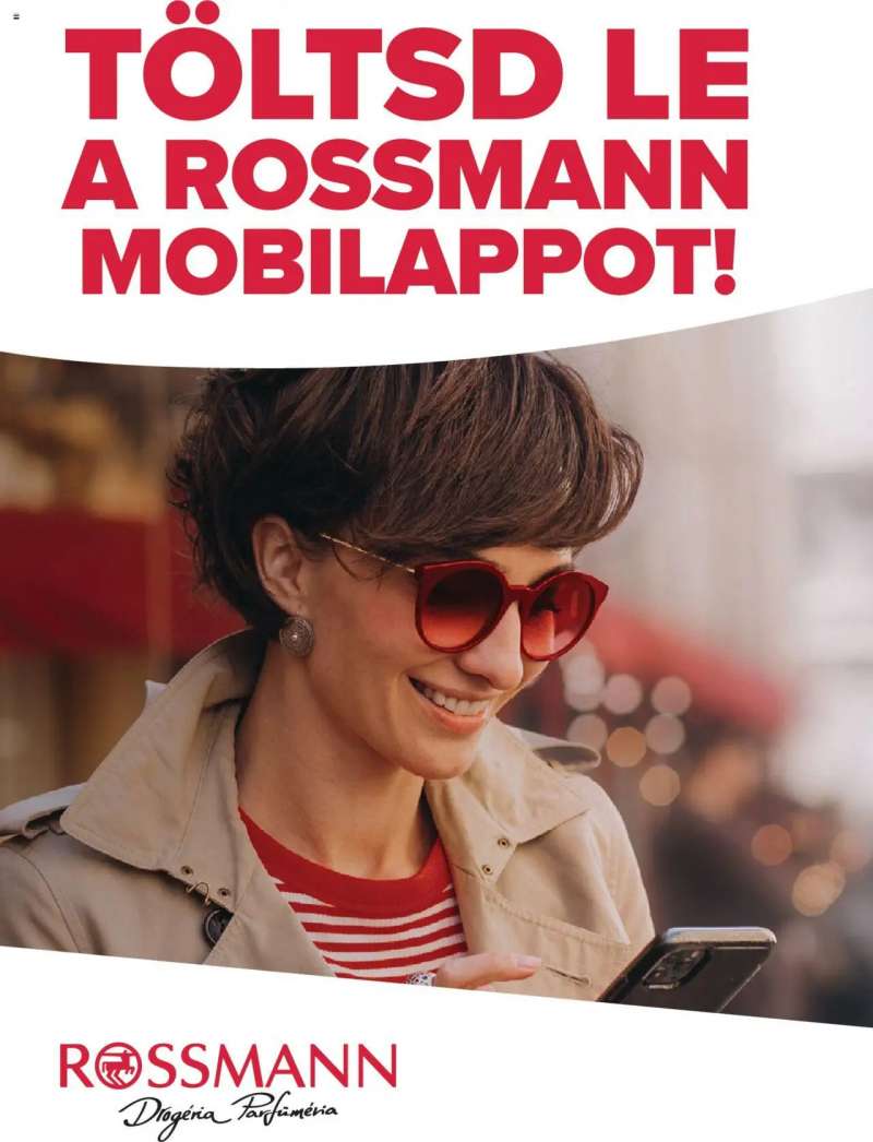 Rossmann Akciós újság Rossmann 4 oldal