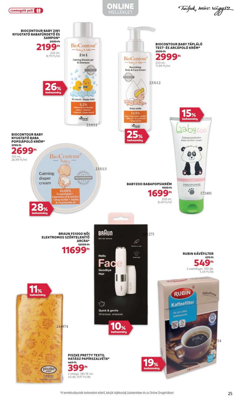 Rossmann Akciós Újság 27 oldal