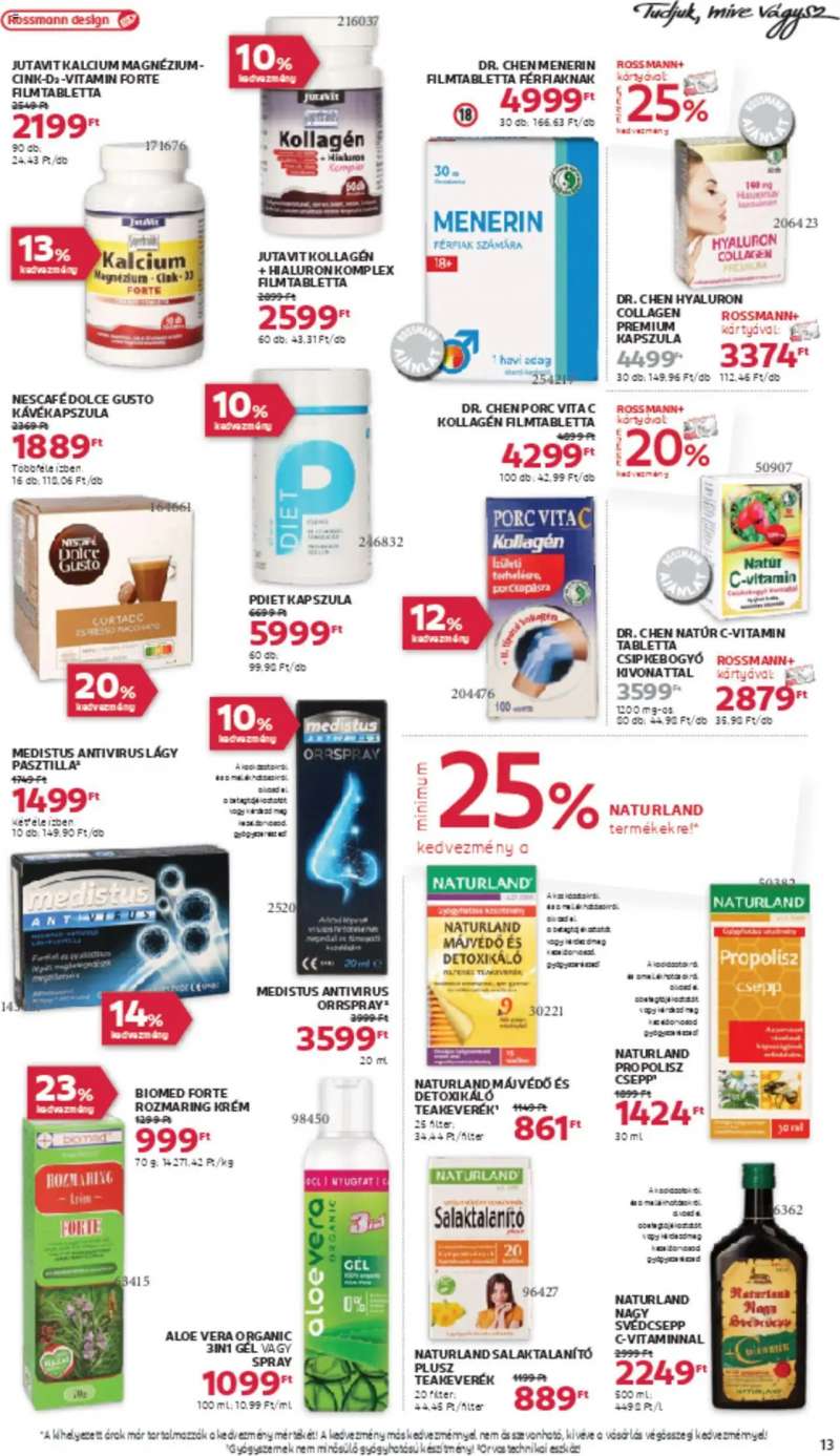 Rossmann Akciós újság Rossmann 15 oldal