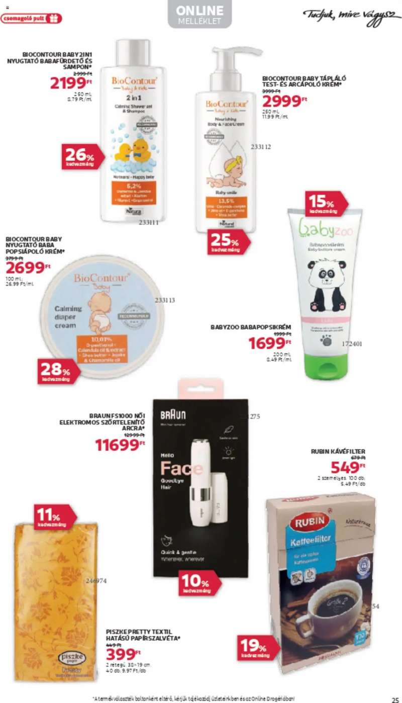 Rossmann Akciós újság Rossmann 27 oldal