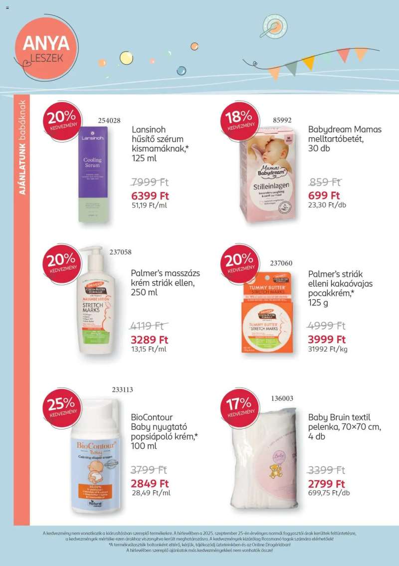 Rossmann Babaprogram 6 oldal