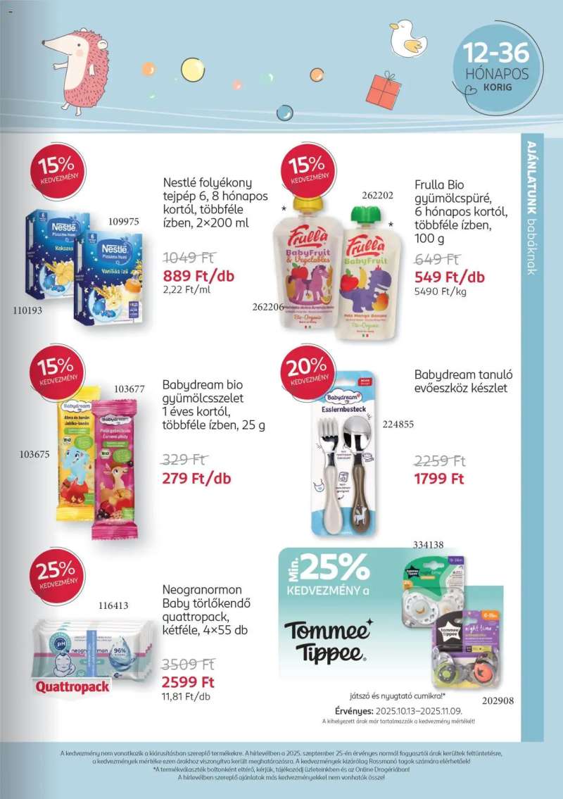 Rossmann Babaprogram 9 oldal