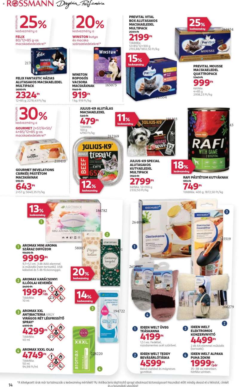 Rossmann Akciós újság Rossmann 16 oldal