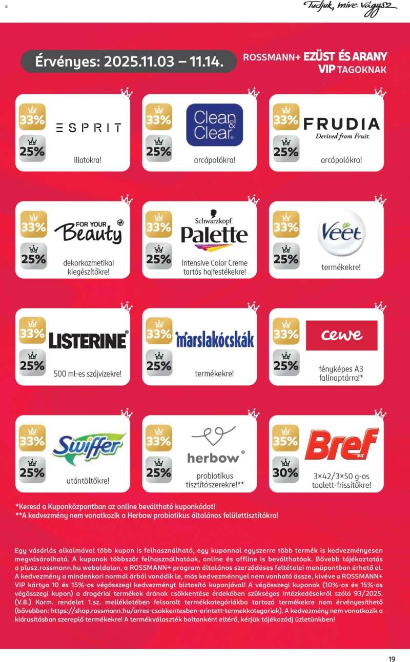 Rossmann Akciós újság Rossmann 21 oldal