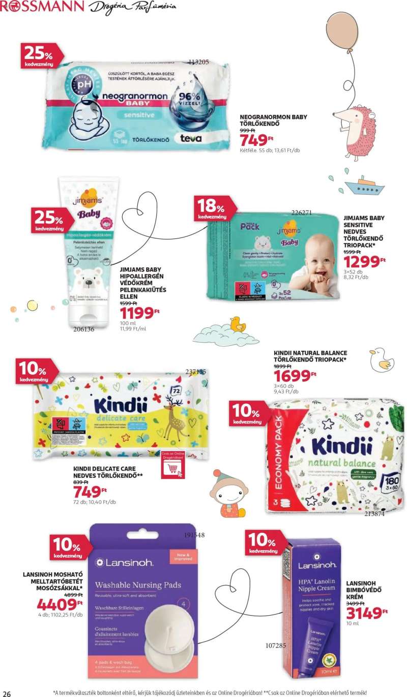 Rossmann Akciós újság Rossmann 28 oldal
