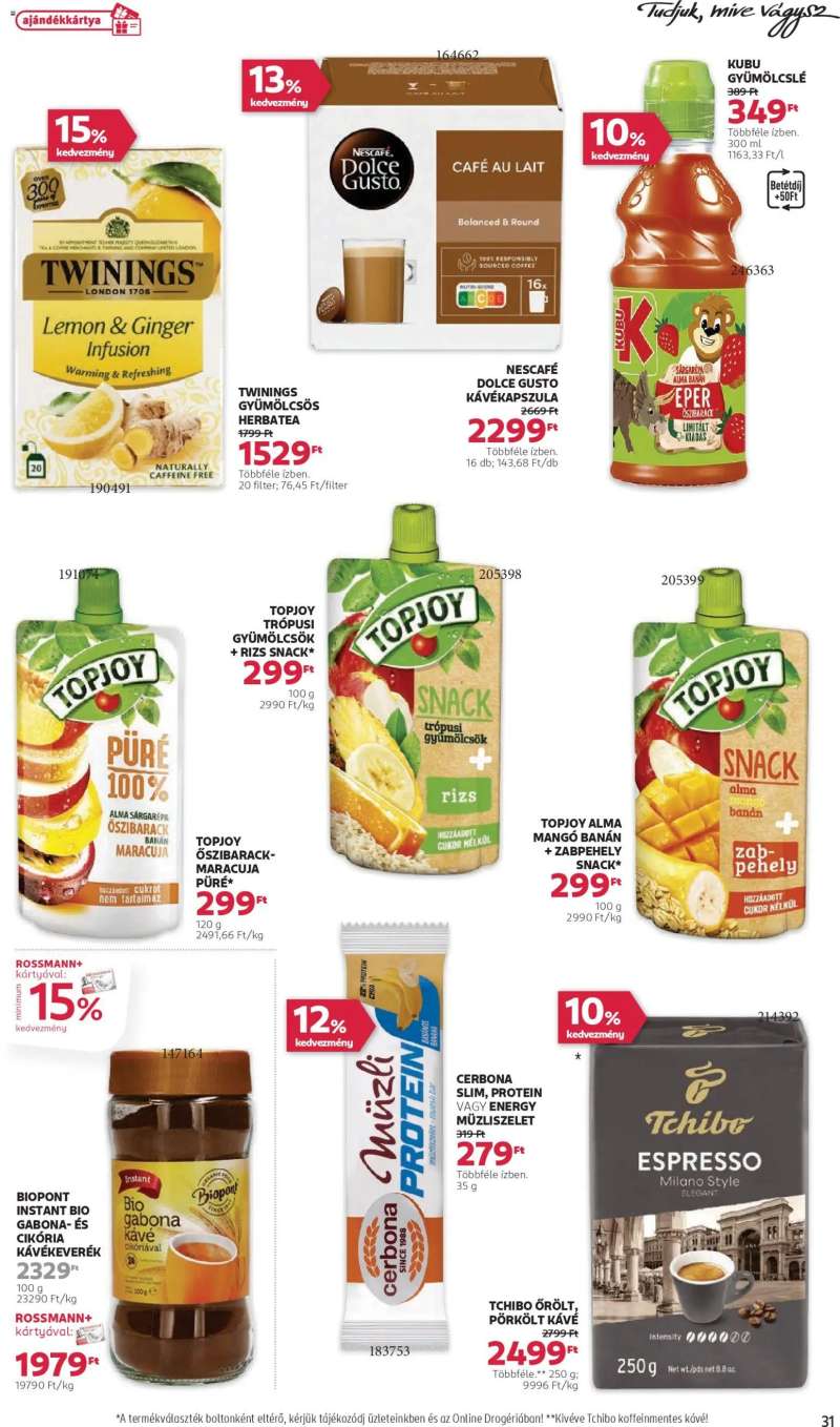 Rossmann Akciós újság Rossmann 33 oldal