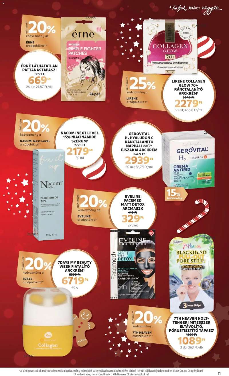 Rossmann Szórólap - Karácsonyi 11 oldal