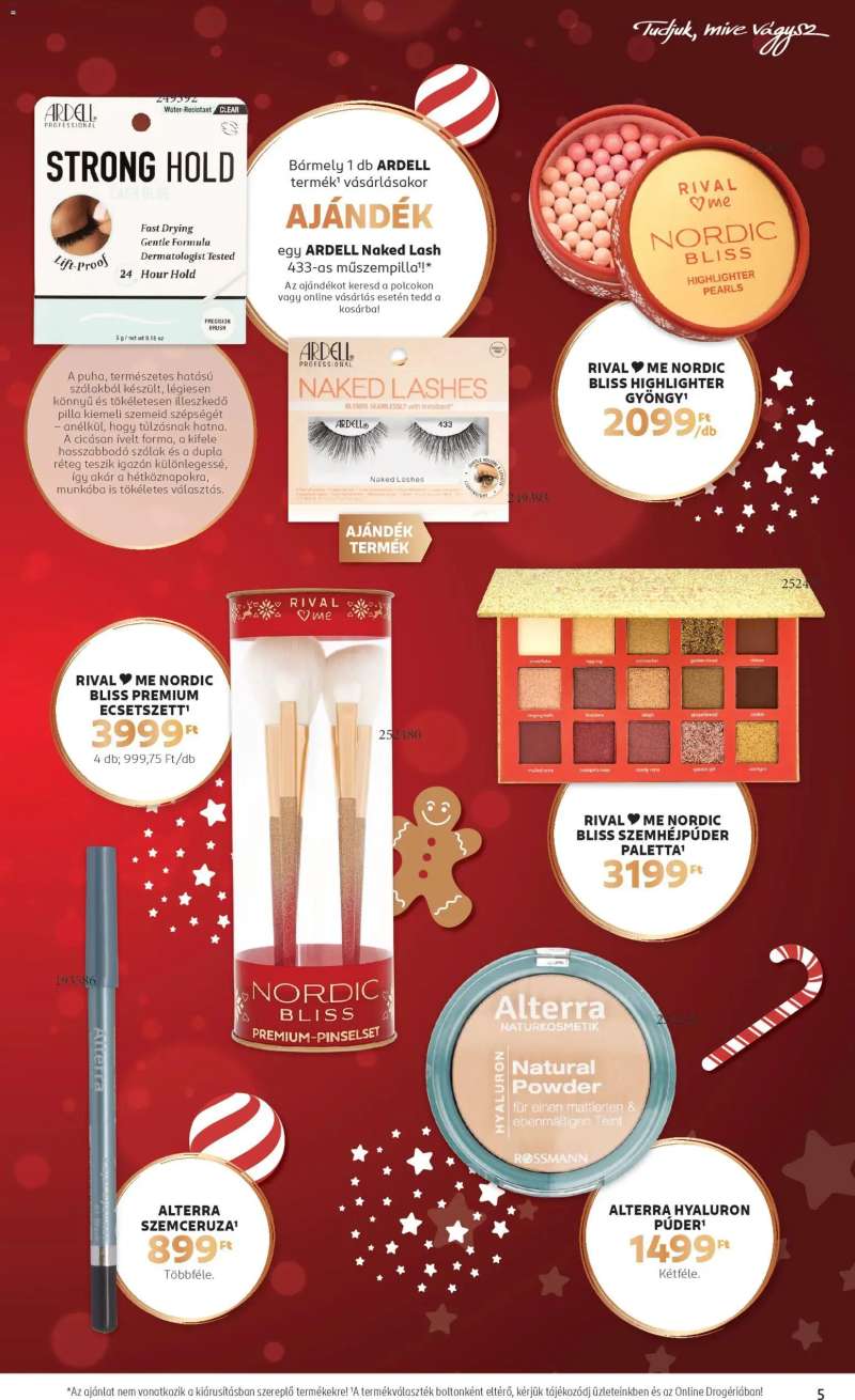 Rossmann Szórólap - Karácsonyi 5 oldal