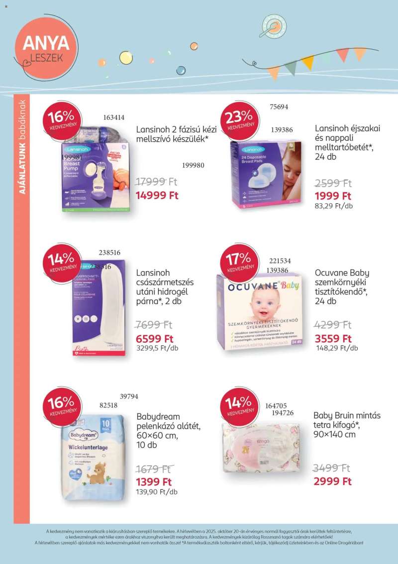 Rossmann Babaprogram 6 oldal