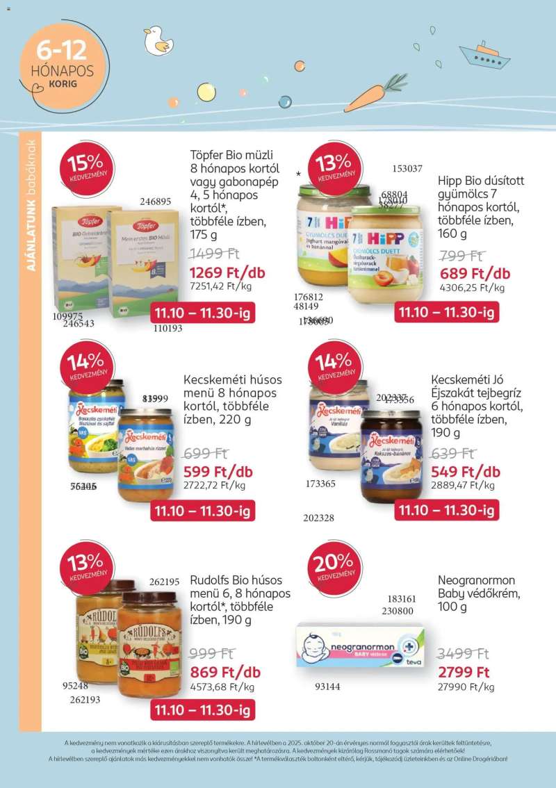 Rossmann Babaprogram 8 oldal