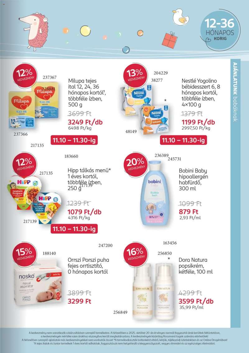 Rossmann Babaprogram 9 oldal