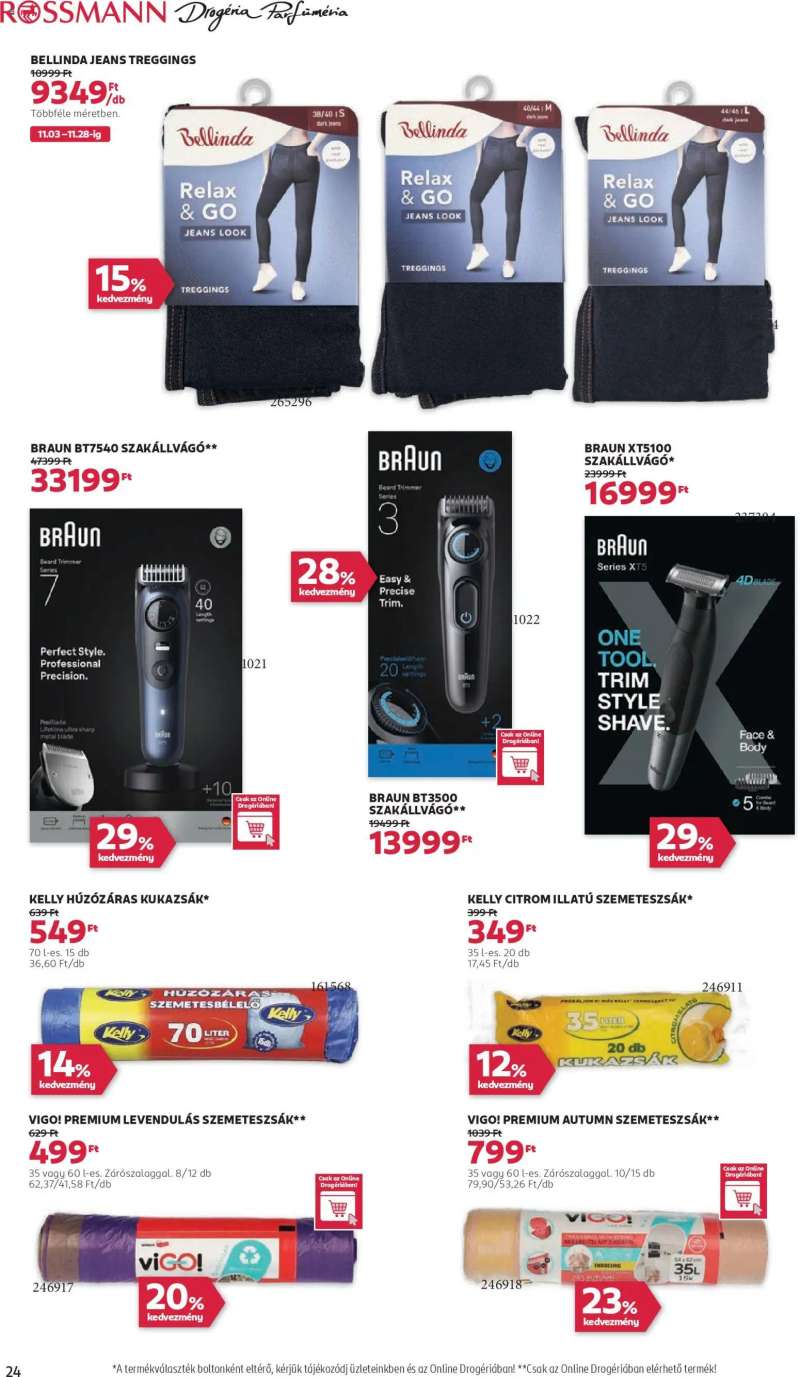 Rossmann Akciós újság Rossmann 26 oldal