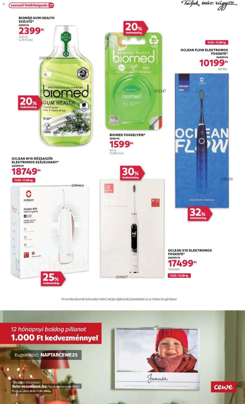 Rossmann Akciós újság Rossmann 27 oldal