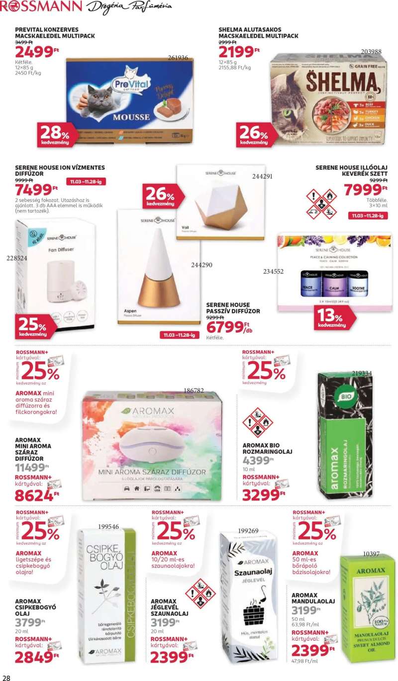 Rossmann Akciós újság Rossmann 32 oldal