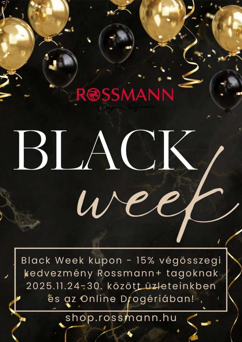 Rossmann Black Friday 1 oldal