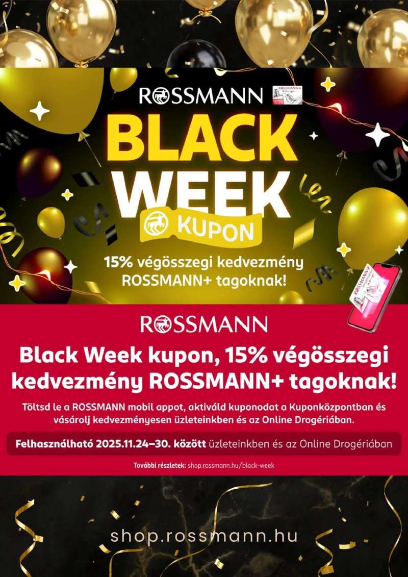 Rossmann Black Friday 2 oldal