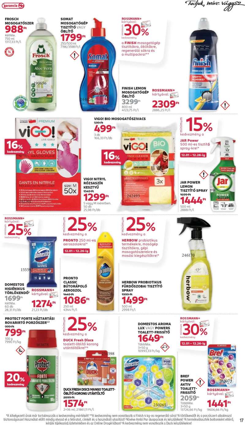 Rossmann Akciós újság Rossmann 19 oldal
