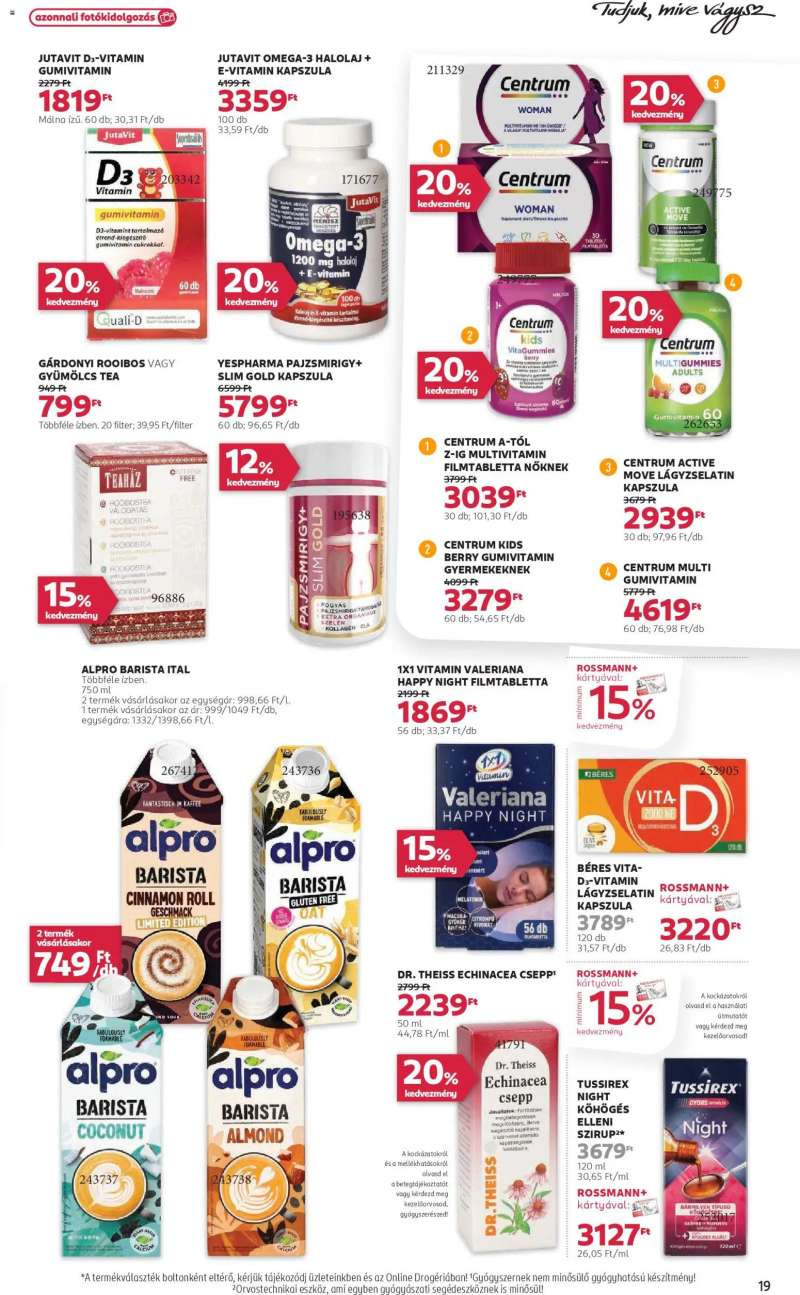 Rossmann Akciós újság Rossmann 21 oldal