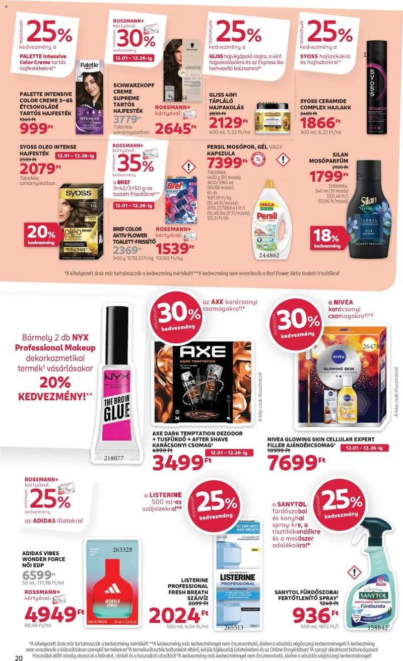 Rossmann Akciós újság Rossmann 22 oldal