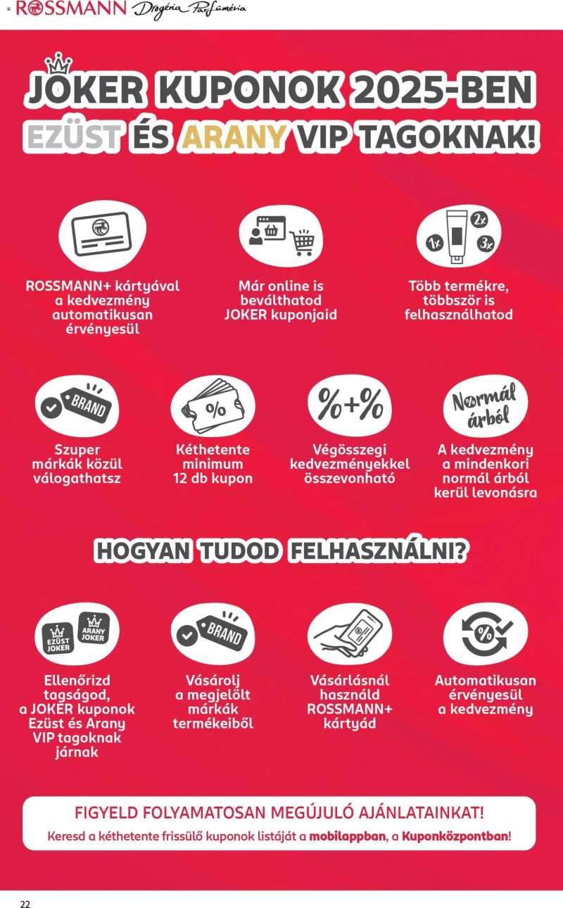 Rossmann Akciós újság Rossmann 24 oldal