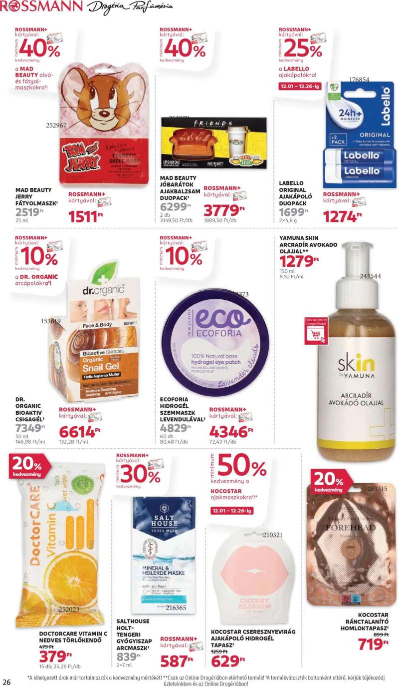 Rossmann Akciós újság Rossmann 28 oldal