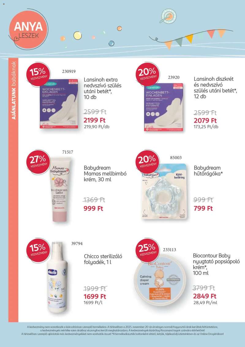 Rossmann Babaprogram 6 oldal