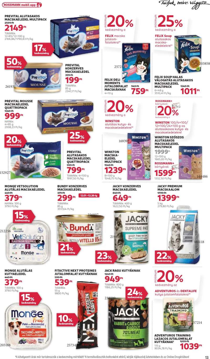 Rossmann Akciós újság Rossmann 15 oldal