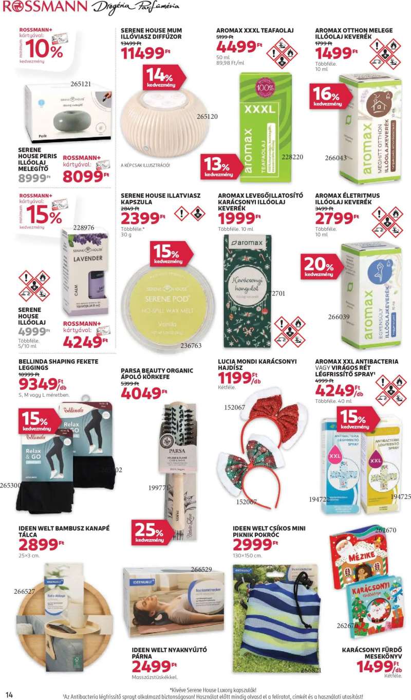 Rossmann Akciós újság Rossmann 16 oldal