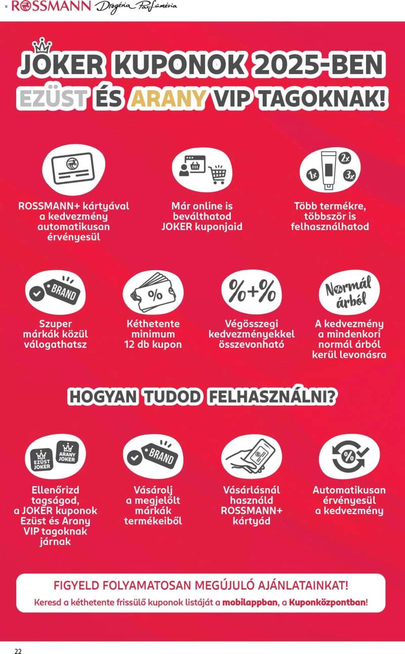 Rossmann Akciós újság Rossmann 24 oldal