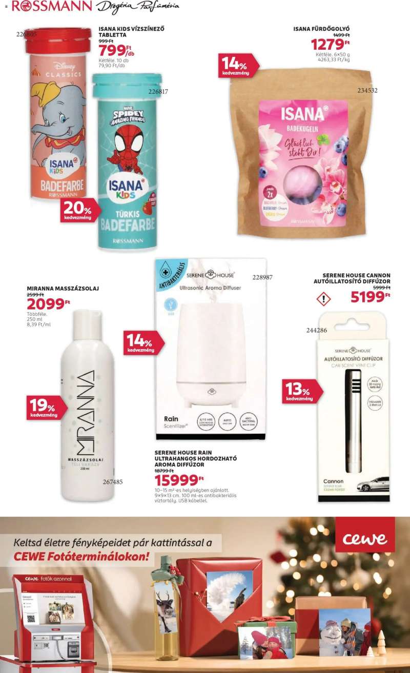 Rossmann Akciós újság Rossmann 34 oldal