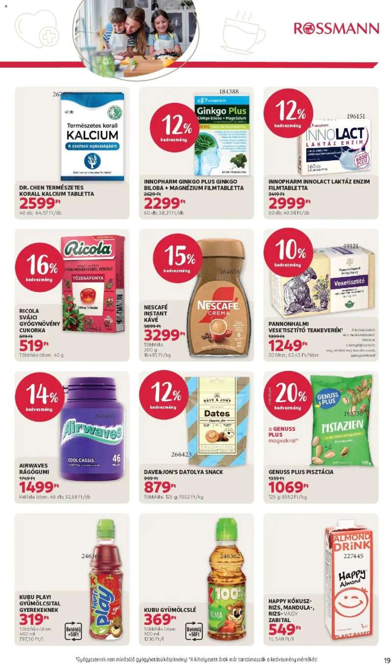 Rossmann Akciós újság Rossmann 19 oldal