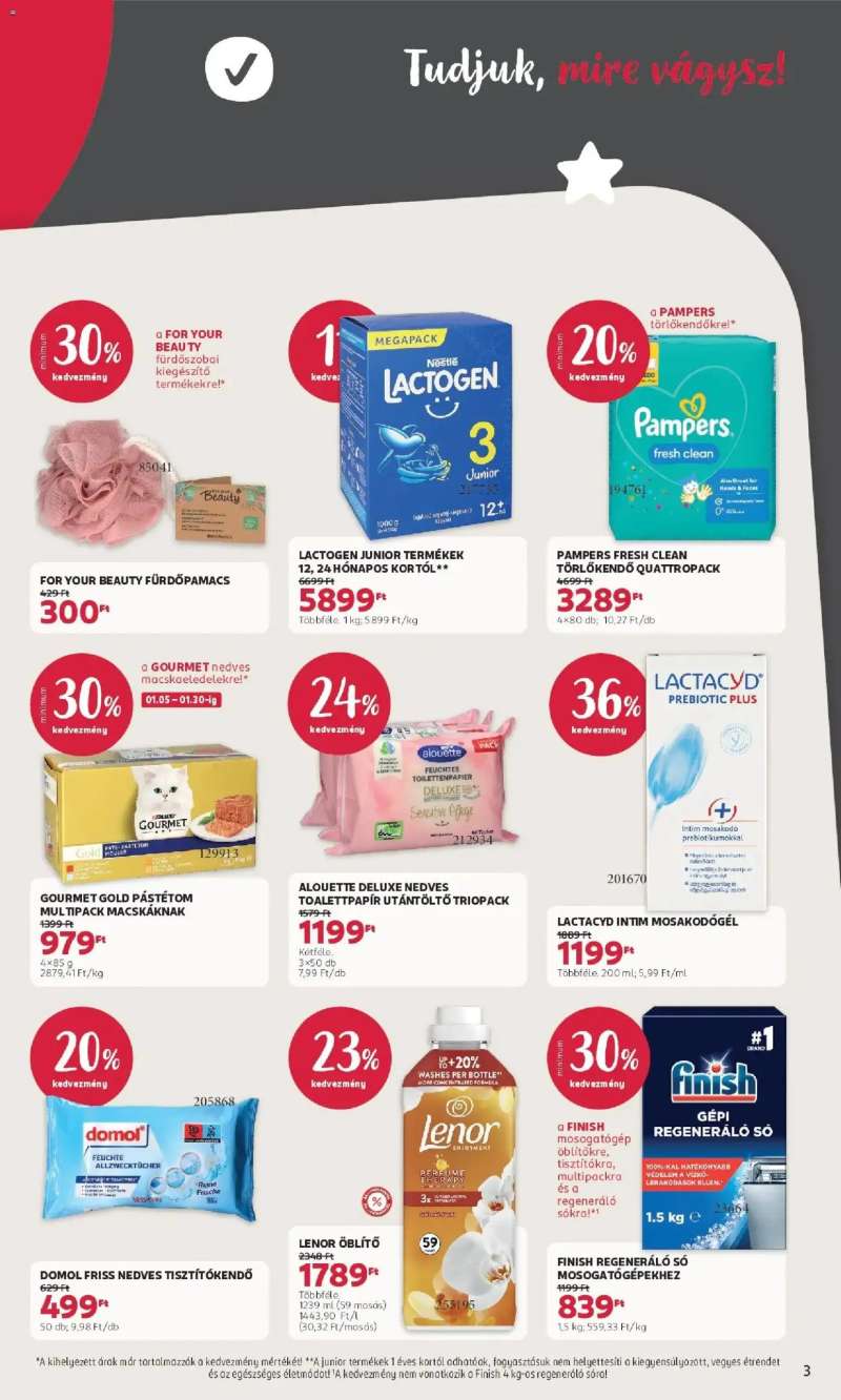 Rossmann Akciós újság Rossmann 3 oldal
