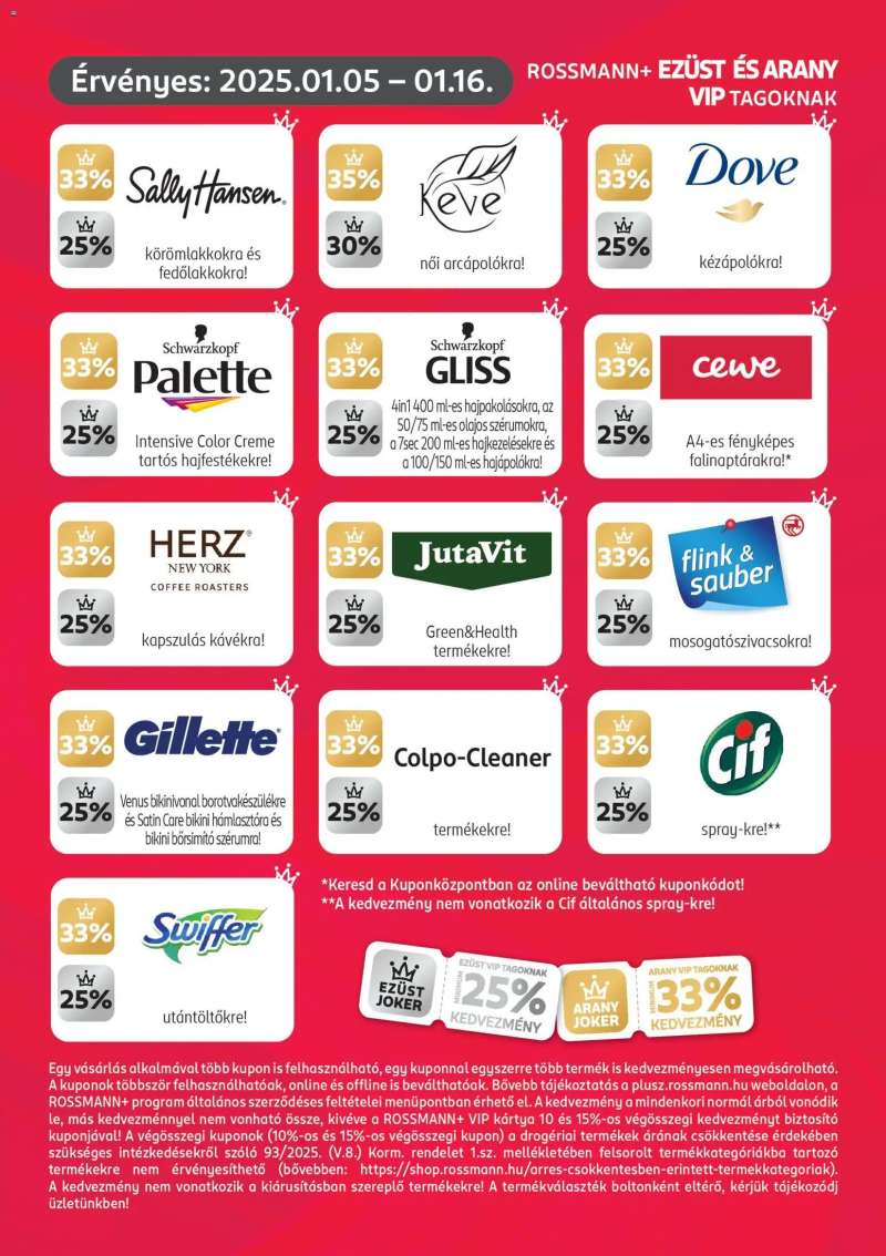 Rossmann Szórólap 3 oldal