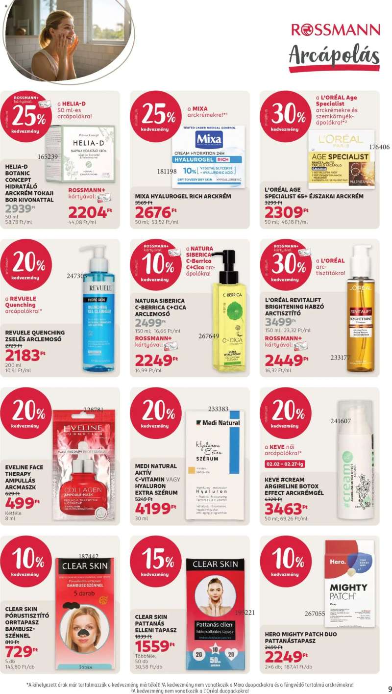 Rossmann Akciós újság Rossmann 11 oldal