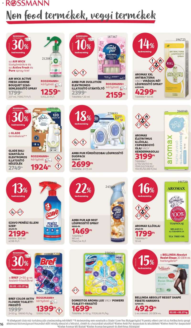 Rossmann Akciós újság Rossmann 18 oldal