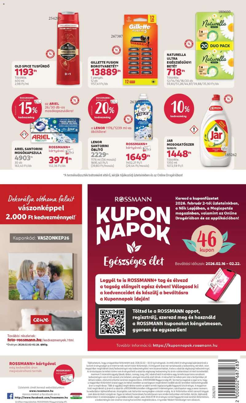 Rossmann Akciós újság Rossmann 24 oldal