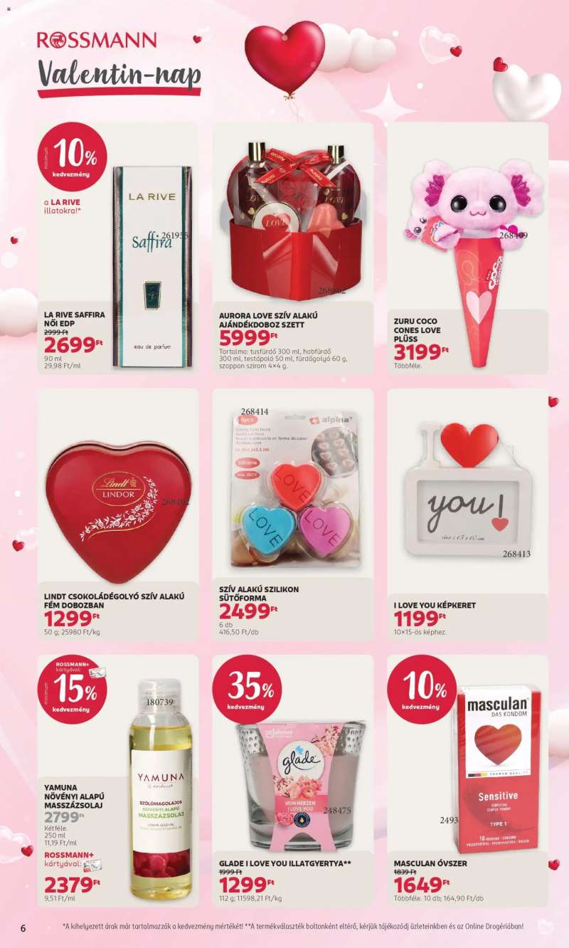 Rossmann Akciós újság Rossmann 6 oldal