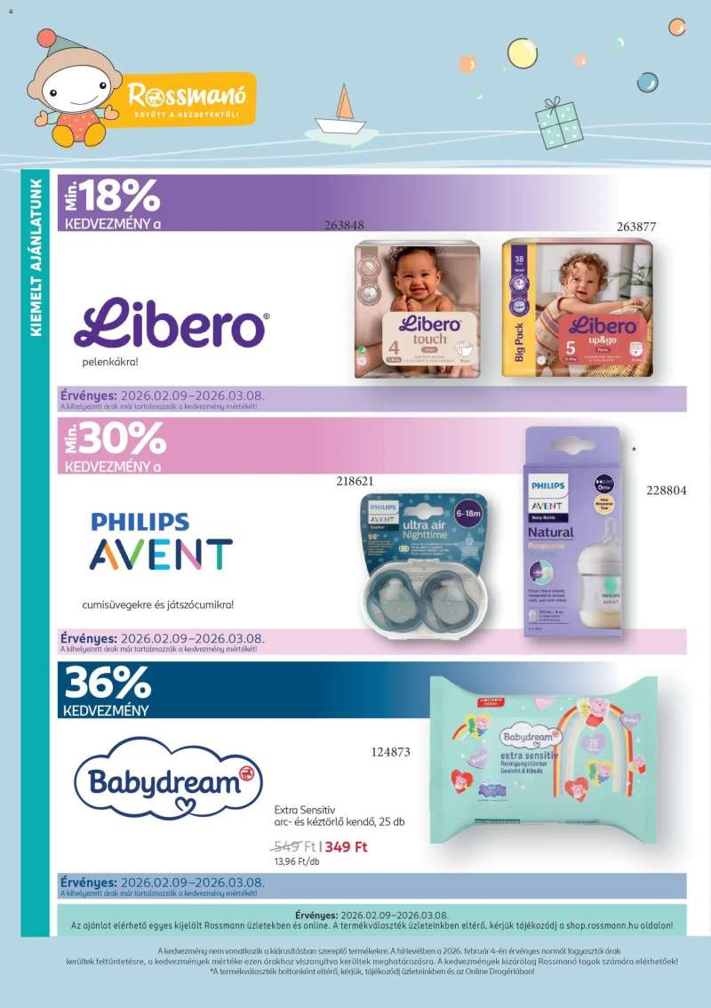 Rossmann Babaprogram 2 oldal