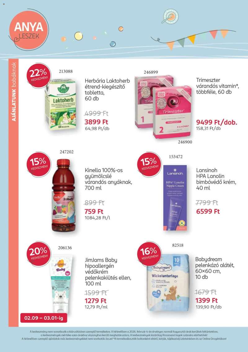 Rossmann Babaprogram 6 oldal