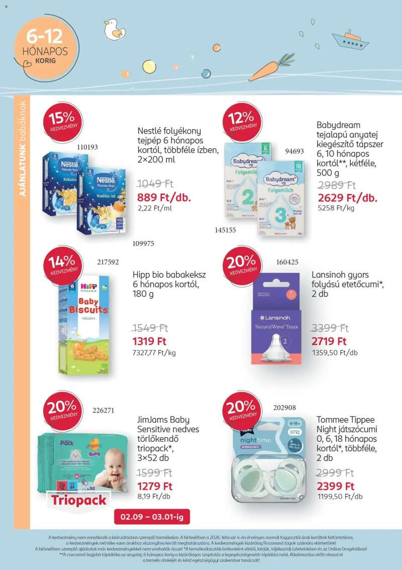 Rossmann Babaprogram 8 oldal