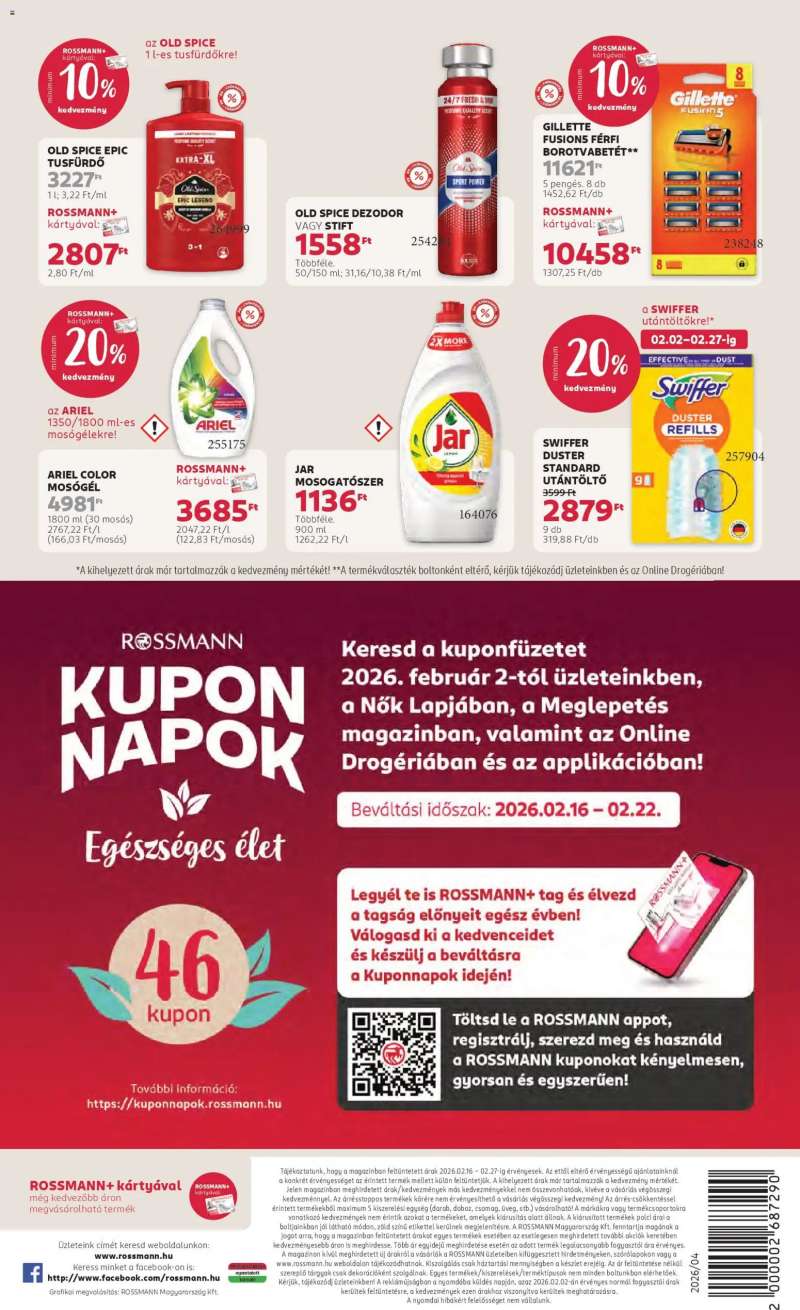 Rossmann Akciós újság Rossmann 24 oldal
