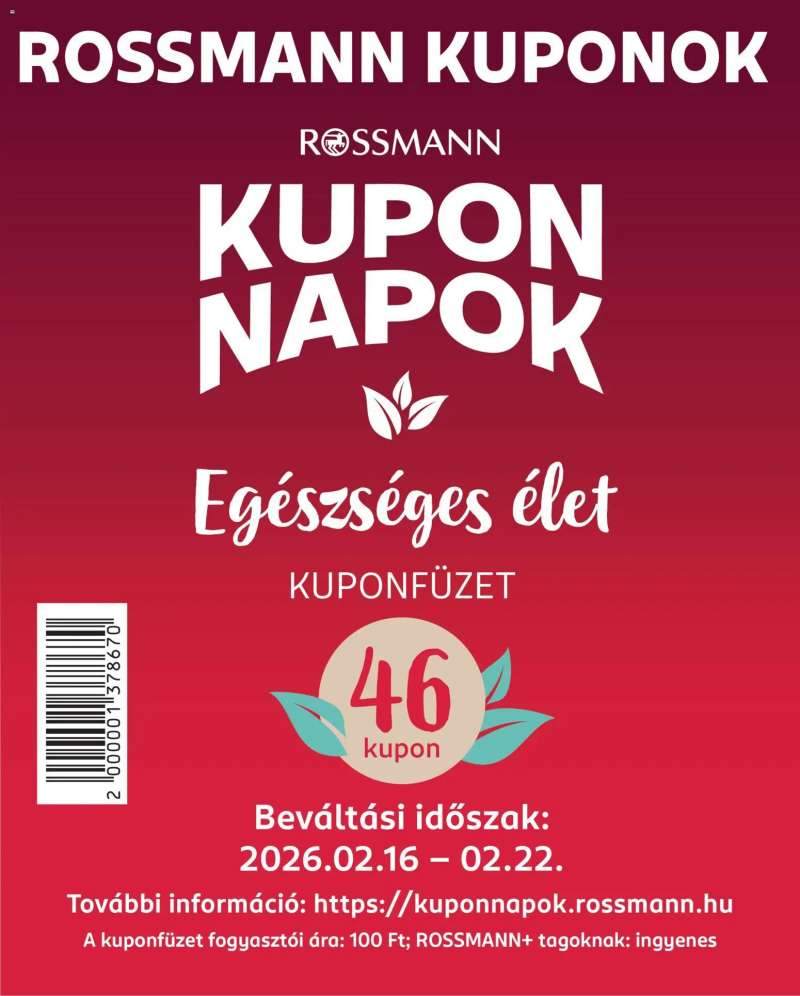 Rossmann Kupon magazin 1 oldal