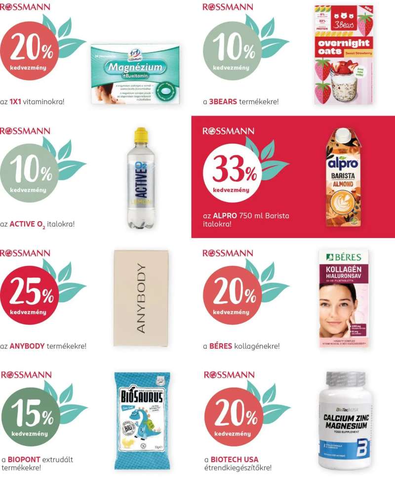 Rossmann Kupon magazin 2 oldal