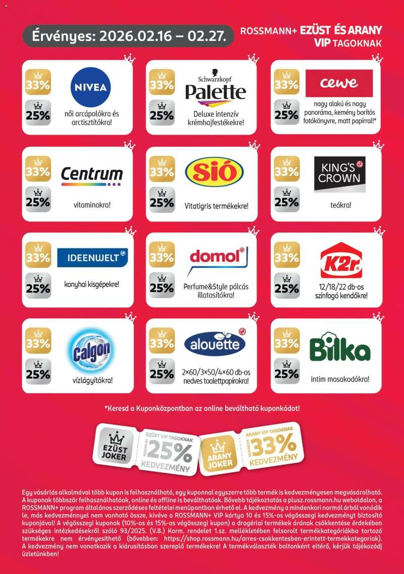 Rossmann Szórólap 3 oldal
