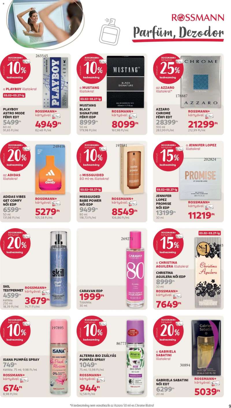 Rossmann Akciós újság Rossmann 11 oldal