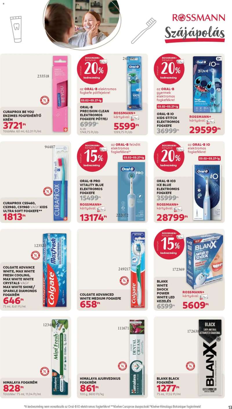 Rossmann Akciós újság Rossmann 15 oldal