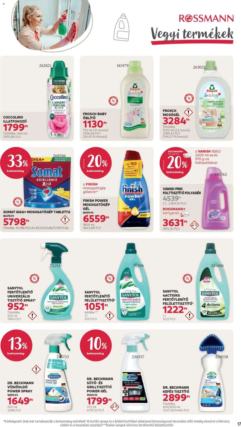 Rossmann Akciós újság Rossmann 19 oldal